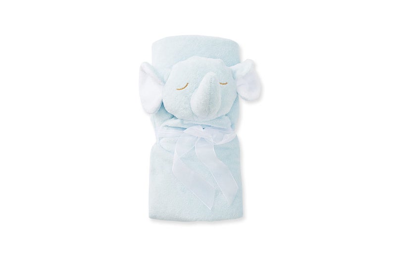 Angel Dear - Blue Elephant, Napping Blanket - Image 2